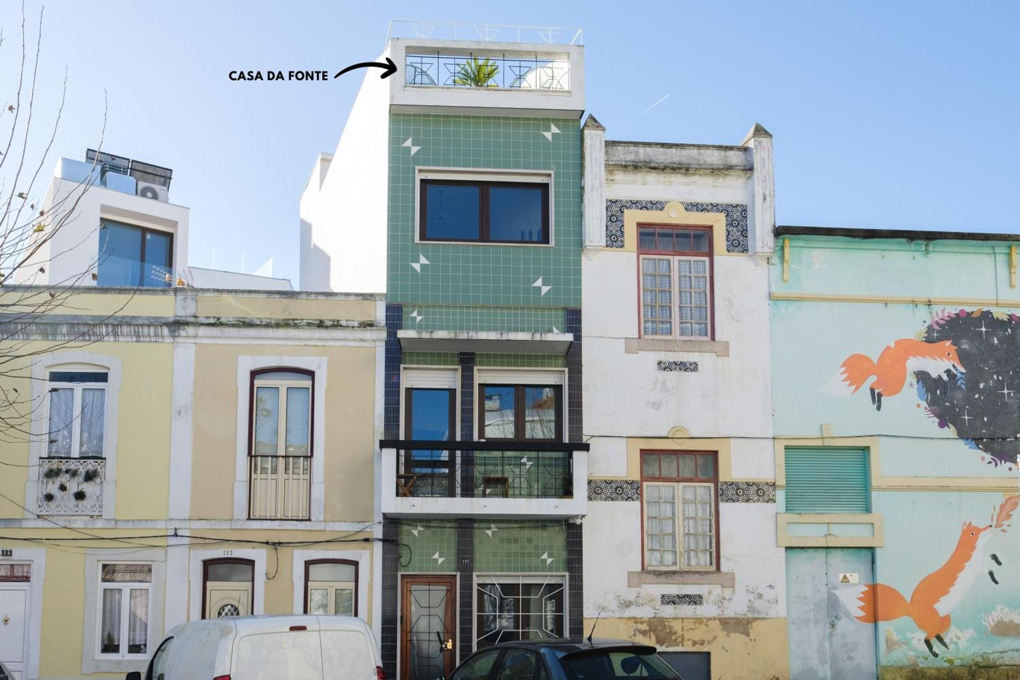 Casa Da Fonte - Vintage House And Rooftop Figueira da Foz Exterior foto